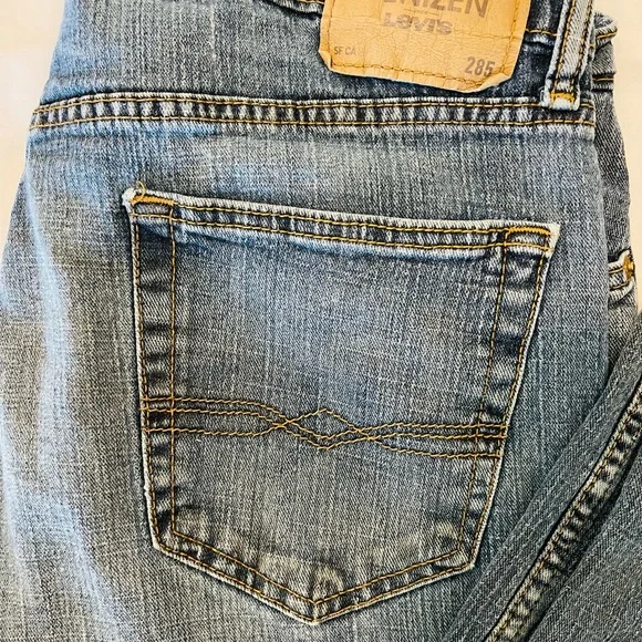 Men’s Levi’s Denizen Relaxed Fit Jeans 34x32 - Picture 7 of 7